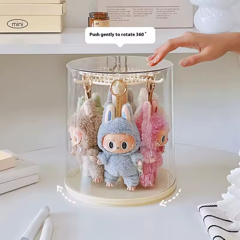 Labubu Rotating Display Box