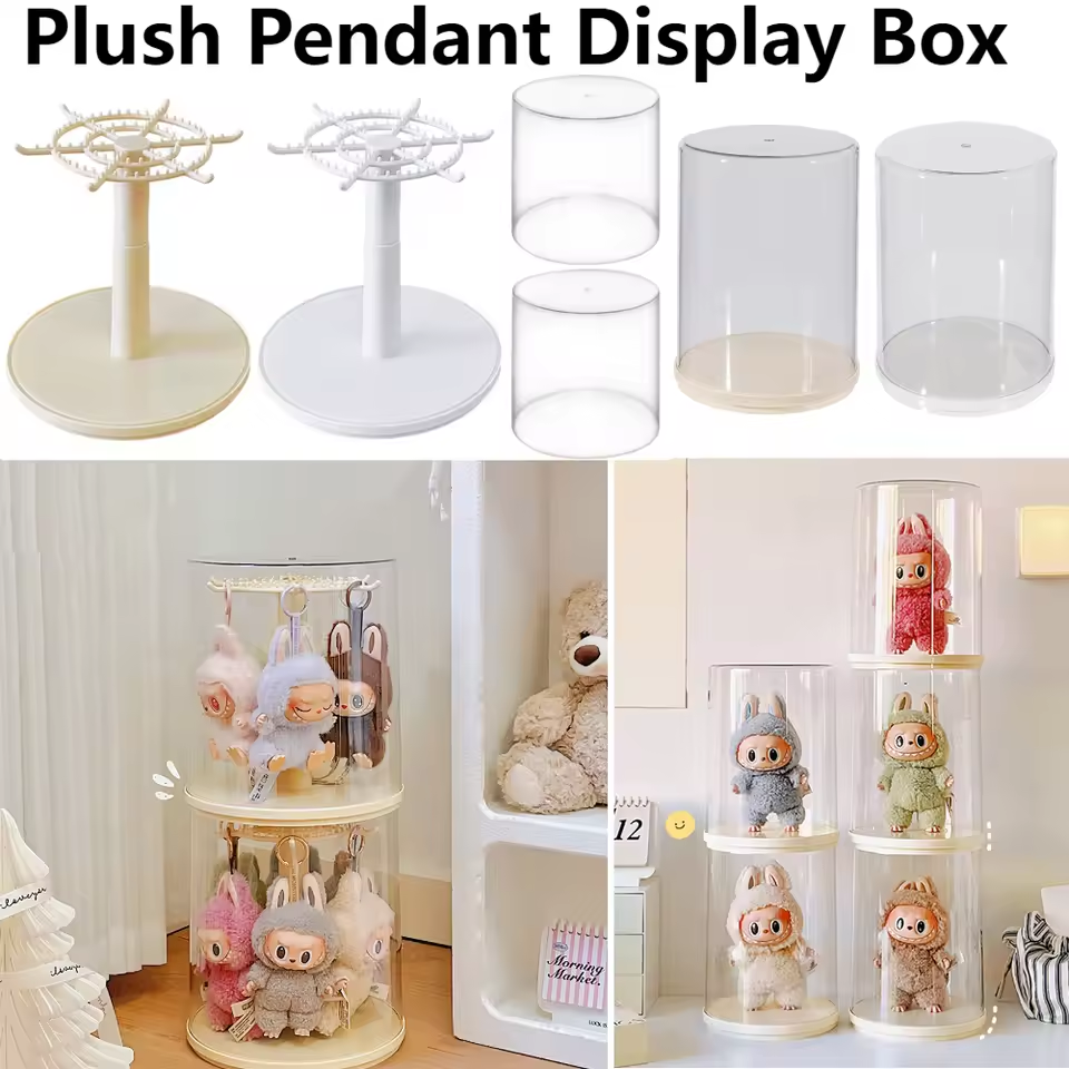 Labubu Rotating Display Box