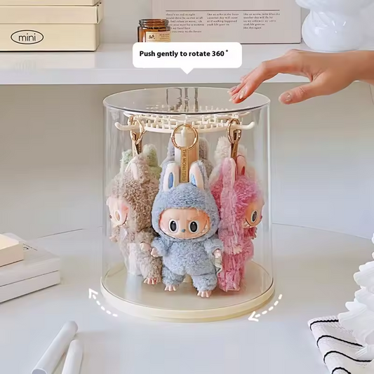 Labubu Rotating Display Box