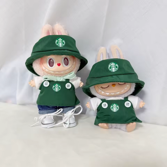 Labubu Starbucks Set