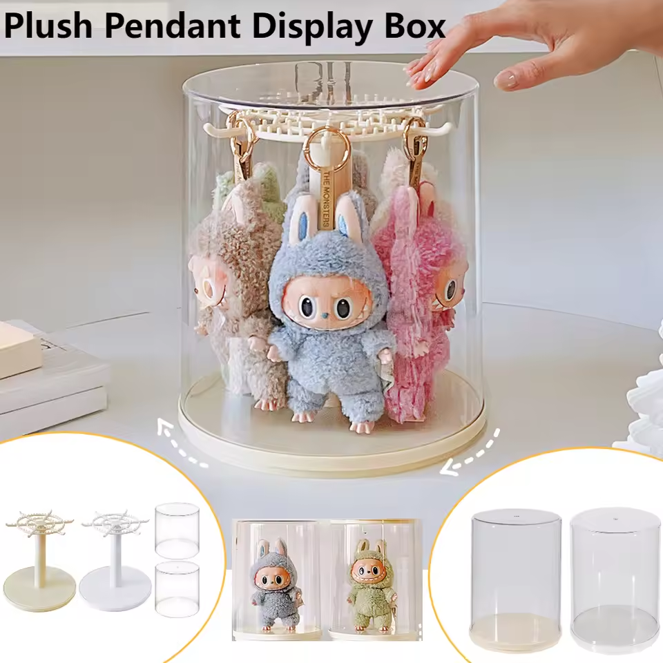 Labubu Rotating Display Box